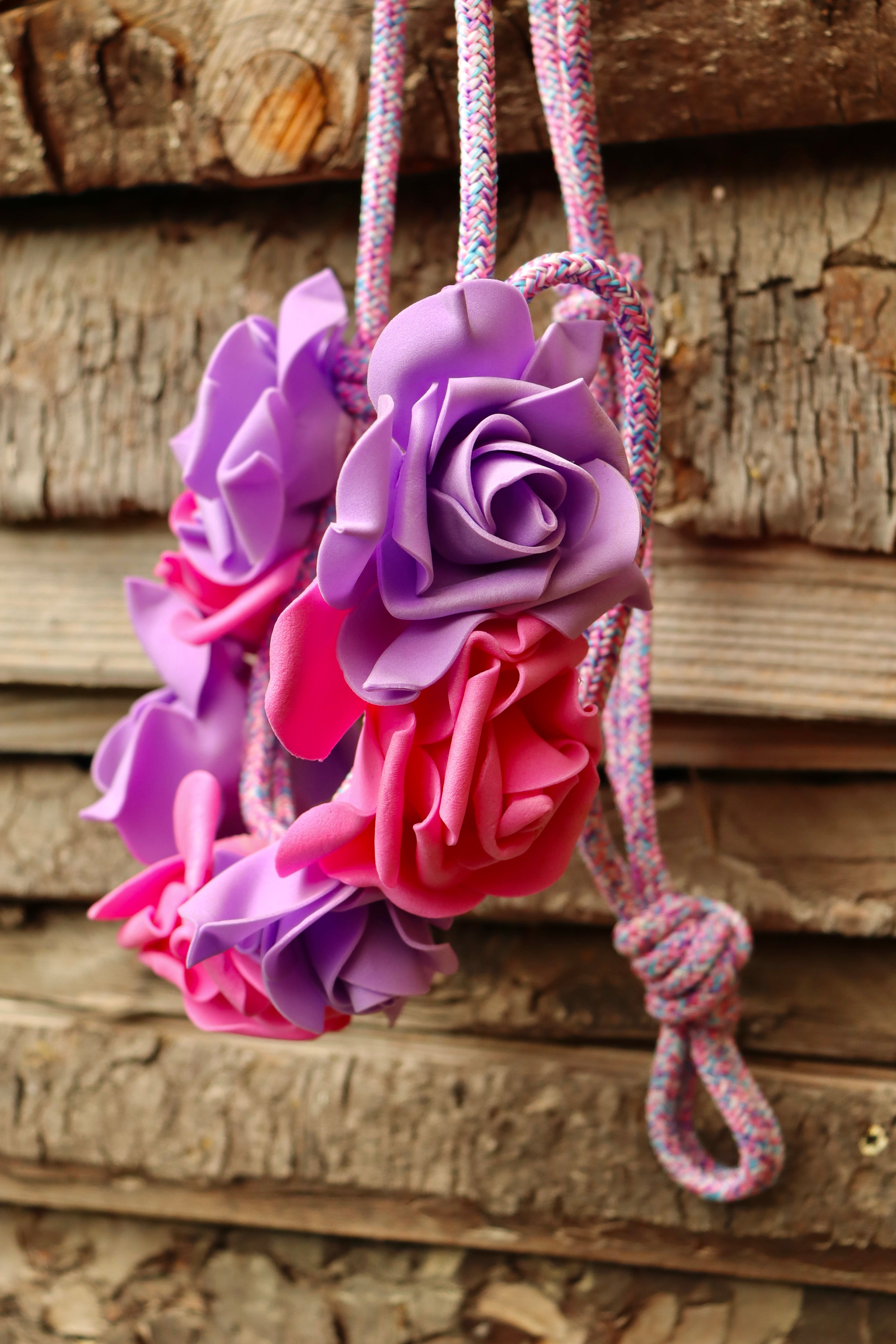 Licol floral - taille cob